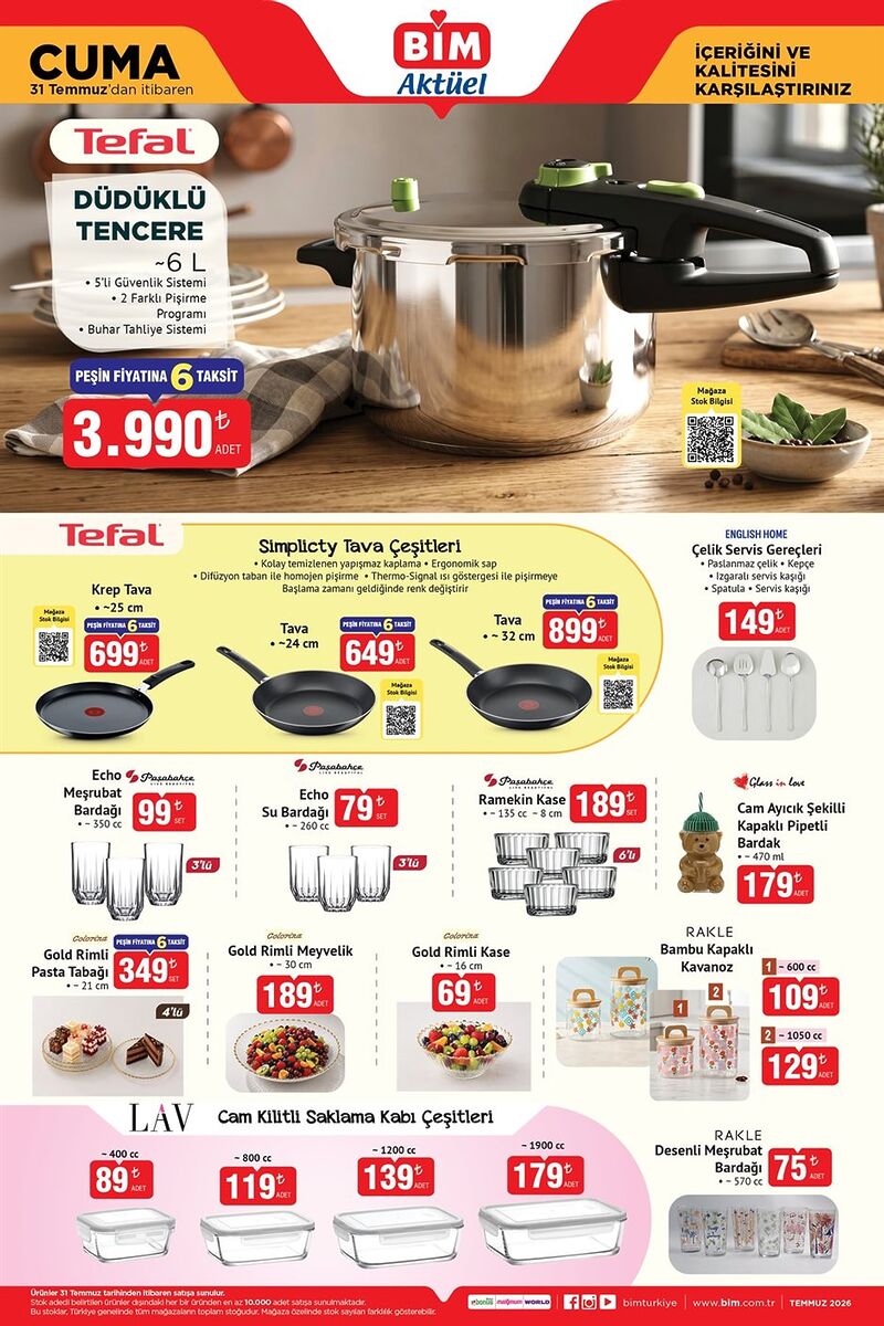 BİM’e Tefal Ürünleri Geliyor! 31 Temmuz 2026 BİM Aktüel Kataloğunda Neler Var? s 06423e57f2ea2d81303a3317ad90a19f63df8814 - Marmara Bölge Gazetesi