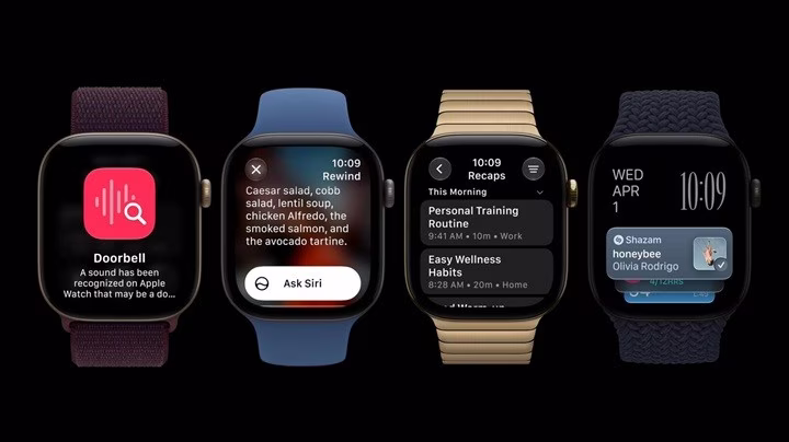 Apple Watch’a gelecek yeni yapay zeka özellikleri, çevredeki konuşmaları analiz