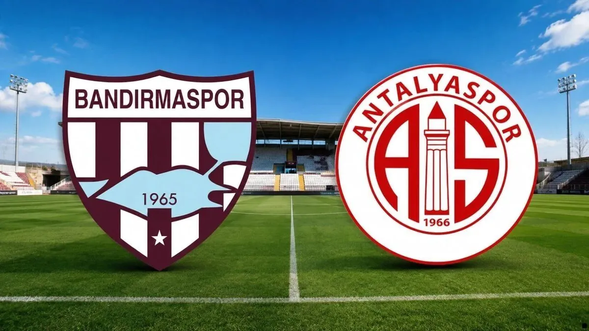 Trendyol 1. Lig’in 5. haftasında Bandırmaspor ile Antalyaspor karşı karşıya