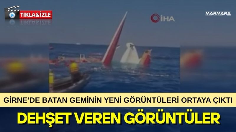 Kuzey Kıbrıs Türk Cumhuriyeti’nin (KKTC) Girne açıklarında 30 Ağustos’ta batan