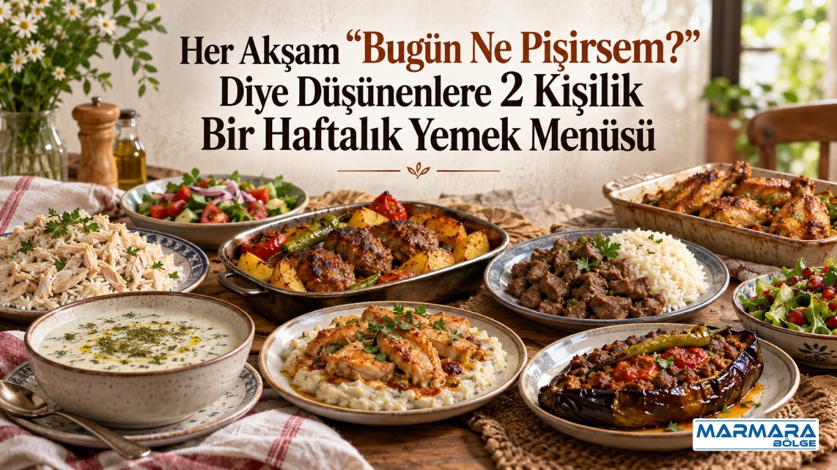 Her akşam mutfağa girerken “Bugün ne pişirsem?” diye düşünüyorsanız, bir
