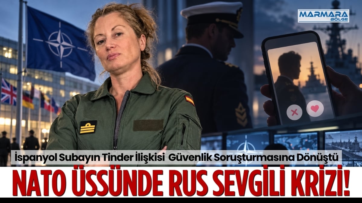 İngiltere’deki NATO karargâhında görev yapan İspanyol deniz subayının Tinder üzerinden