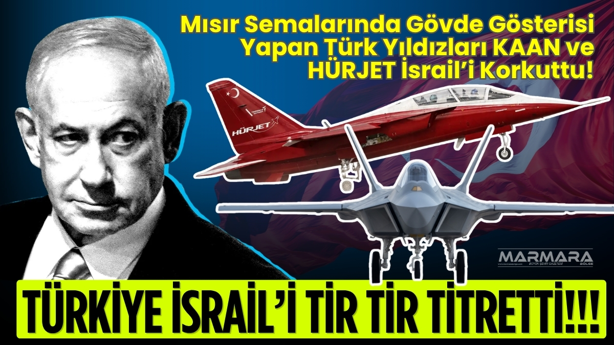 Mısır’da düzenlenen El Alamein Uluslararası Havacılık Fuarı kapsamında Gize Piramitleri