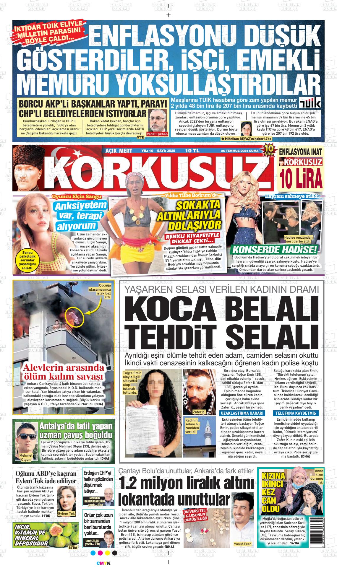 aik mert korkusuz 26 temmuz 2024 tarihli gazetesi B - Marmara Bölge: Balıkesir Son Dakika Haberleri ile Hava Durumu