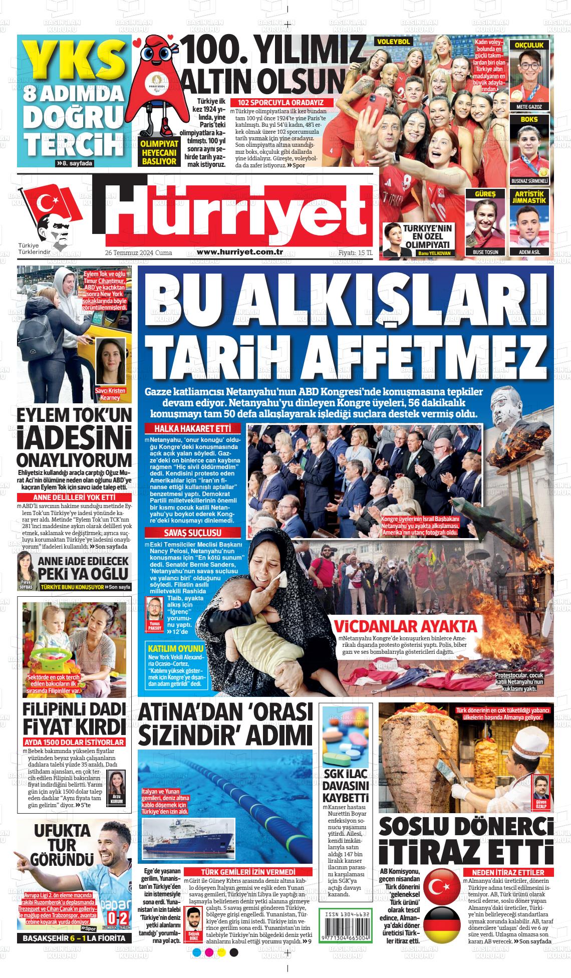 hrriyet 26 temmuz 2024 tarihli gazetesi B - Marmara Bölge: Balıkesir Son Dakika Haberleri ile Hava Durumu